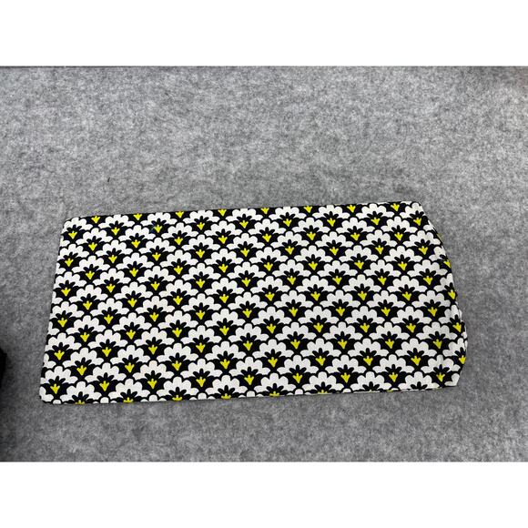 Vera Bradley Giraffe Print Black Straw Tote Bag Purse - Picture 10 of 16